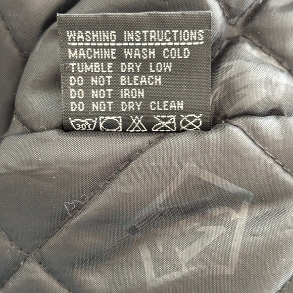 JOE WHISTLER Wool Blend Quilted Bomber Jacket  Military Utility Field  MEN'S M - Picture 10 of 12